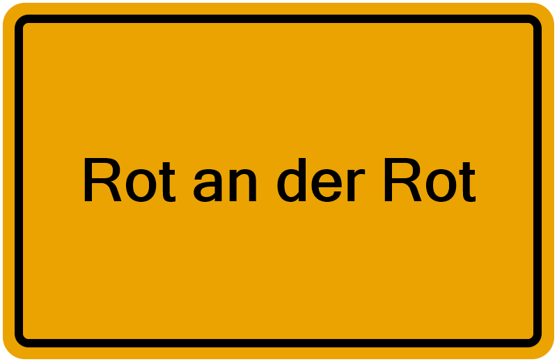 Handelsregisterauszug Rot an der Rot